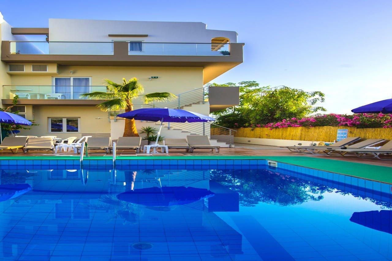 Kastro Beach Apartments Малиа Екстериор снимка