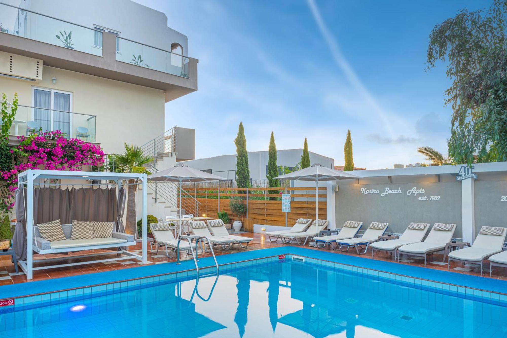 Kastro Beach Apartments Малиа Екстериор снимка